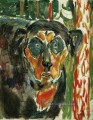 Kopf eines Hundes 1930 Edvard Munch